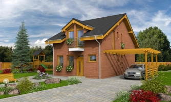 Modern house only 6.5 metres wide.